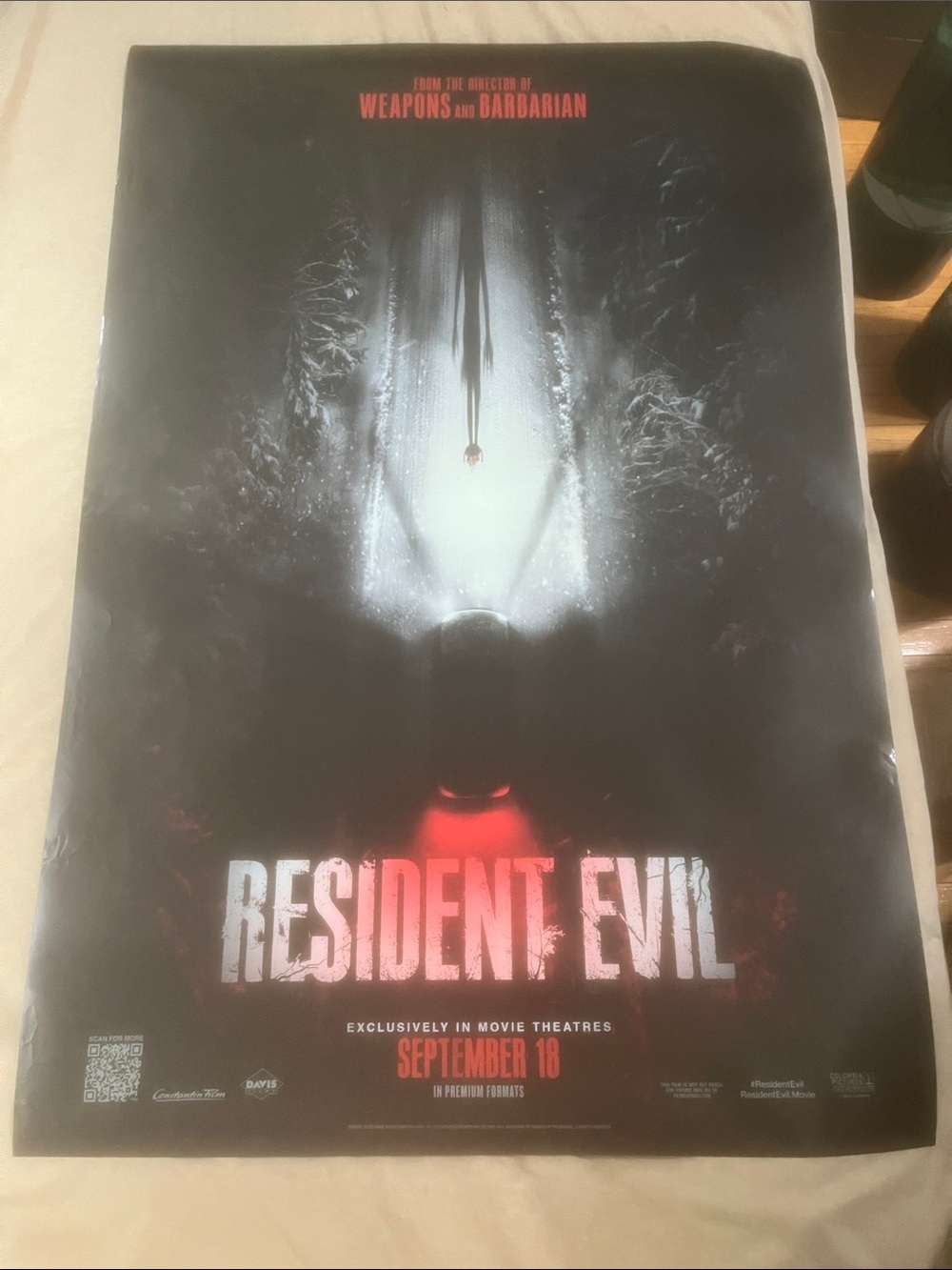 Resident Evil 27x40 Advanced Movie poster Great 2026